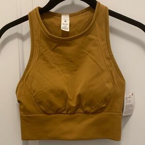 NWT Lululemon Athletica Golden Sports Bra